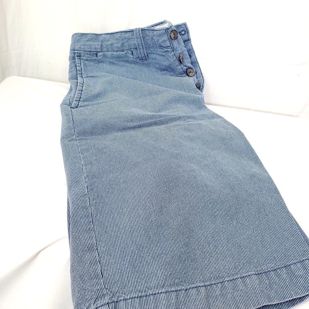 Jack Wills Blue Striped Men Shorts